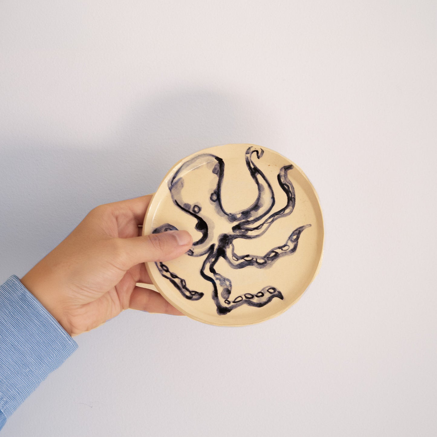 Octopus Rodas ceramic plate